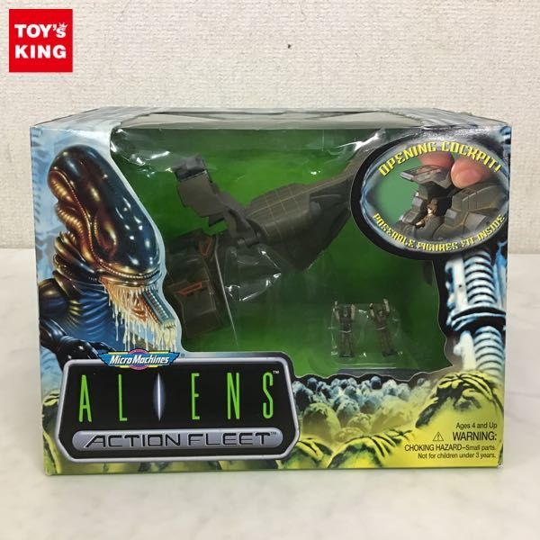 新品，SALE 1円〜 ガルーブ Micro Machines エイリアン アクションフリート エイリアン2 ドロップシップ(エイリアン)｜売買されたオークション情報、yahooの商品情報をアーカイブ公開 - オークファン エイリアン