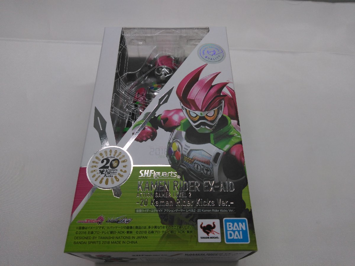  開封品 S.H.Figuarts 仮面ライダーエグゼイド アクションゲーマー レベル2 -20 Kamen Rider Kicks Ver 仮面ライダーエグゼイド(仮面ライダー)｜売買されたオークション情報、yahooの商品情報をアーカイ その他
