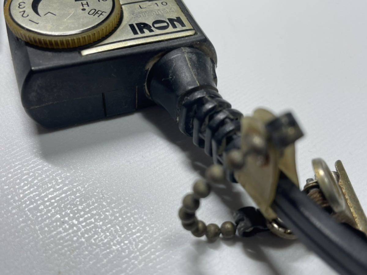 LENZ レンツアイロン L-10 5角 10㎜ パンチ 理容 濡れパン