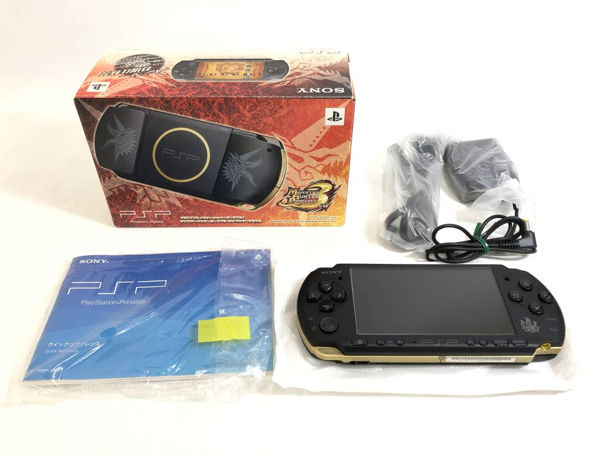 GH221012-01K/ PSP-3000 MHB (モンハン3rdハンターズモデル 
