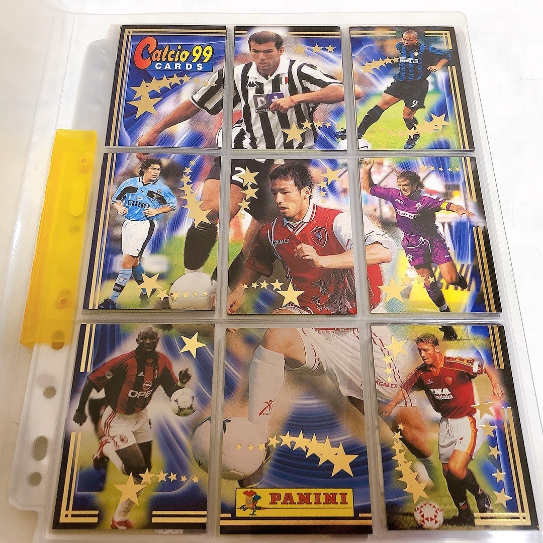 □ 当時物 PANINI Calcio CARD 99 セリアA サッカー トレーディング 