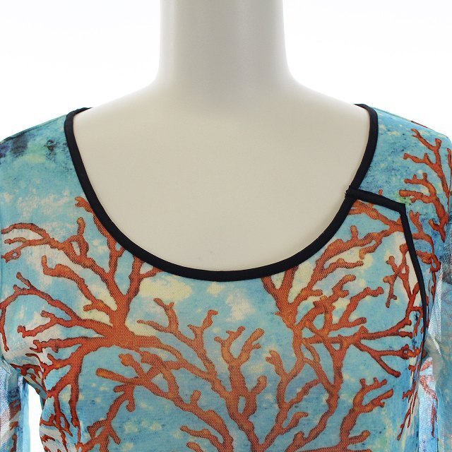 ヴィヴィアンタム VIVIENNE TAM パワーネット カットソー Tシャツ 七分