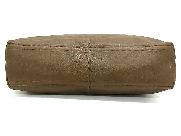 1円 COACH コーチ 70322 トンプソンラージ レザー トートバッグ 
