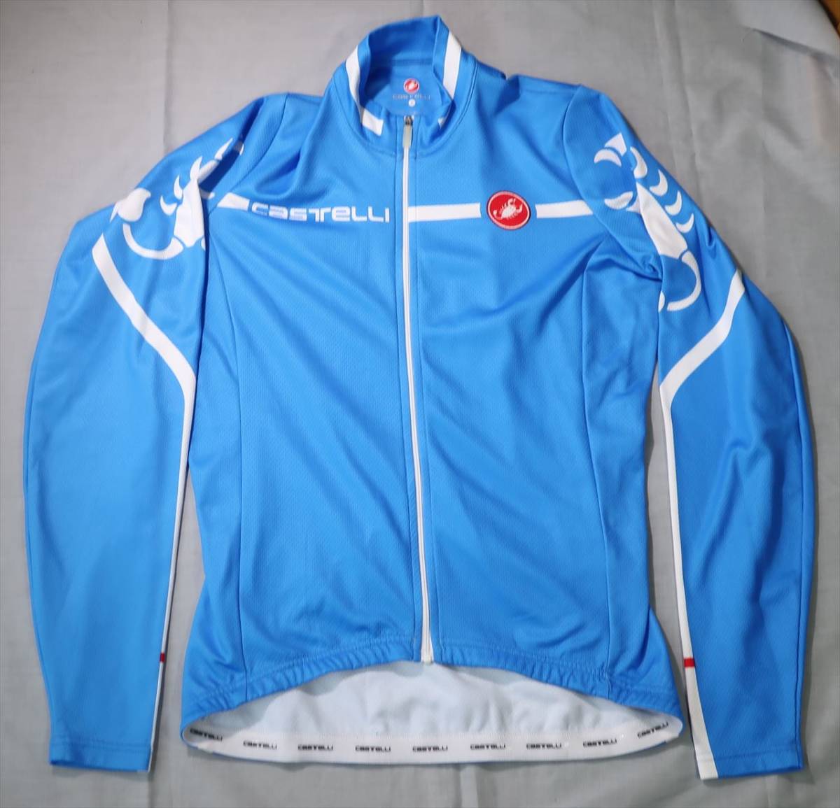 カステリ CASTELLI 長袖ジャージ JERSEY サイクルジャージ ( ) 長袖 裏