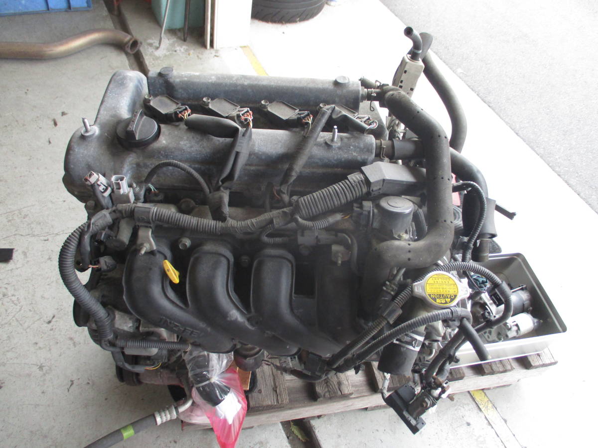 NCP91 RS VITZ 1NZ-FE 5MT用 エンジン(1NZ-FE) ECU付 50KM程度街乗り TRD - Vitz JDM Engine ヴィッツ TOYOTA ETC