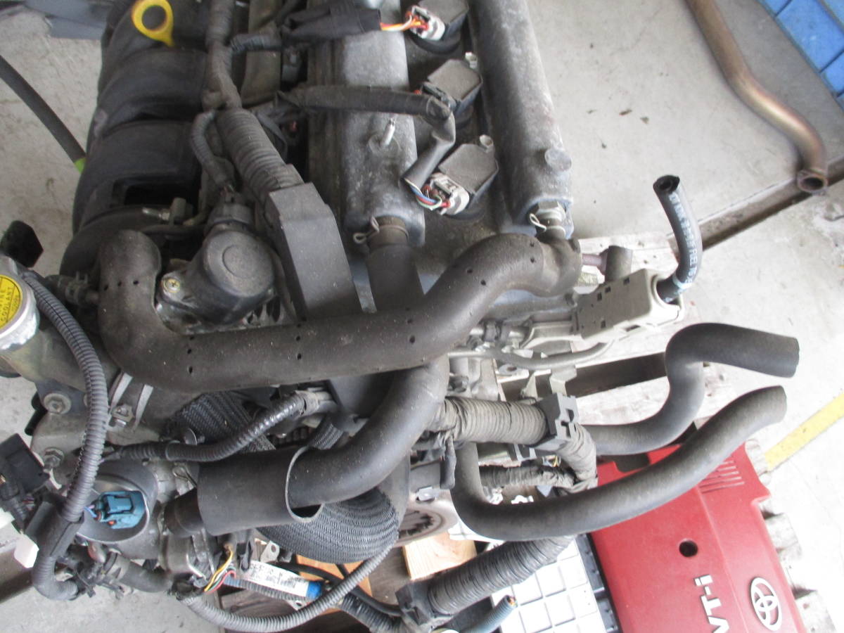 NCP91 RS VITZ 1NZ-FE 5MT用 エンジン(1NZ-FE) ECU付 50KM程度街乗り TRD - Vitz JDM Engine ヴィッツ TOYOTA ETC
