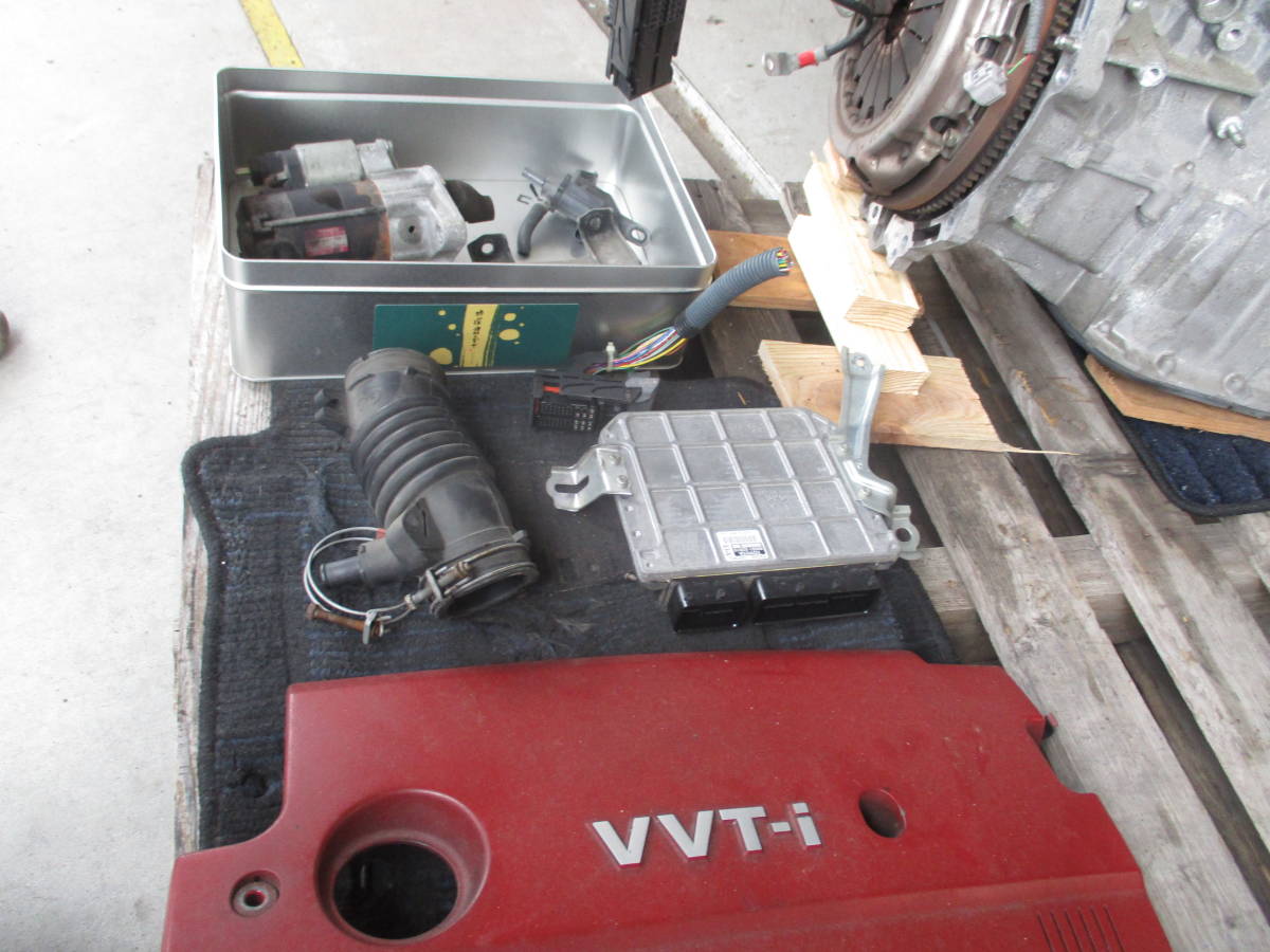 NCP91 RS VITZ 1NZ-FE 5MT用 エンジン(1NZ-FE) ECU付 50KM程度街乗り TRD - Vitz JDM Engine ヴィッツ TOYOTA ETC