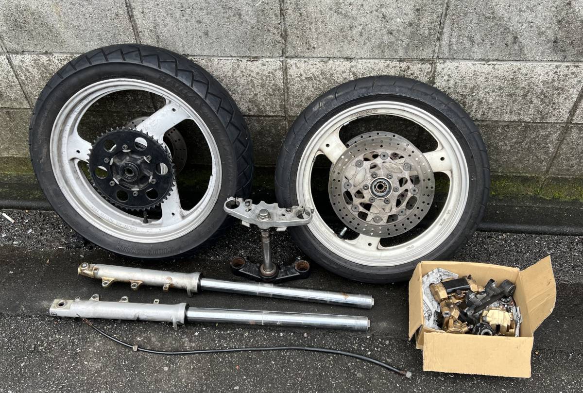 GSX400F GSX400FSインパルス ジーフォア Gフォア ダブルディスク 