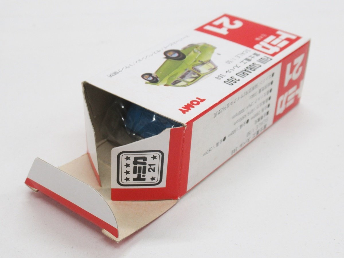 トミカ No.21 富士重工 スバル 360カルーア特注品 - メルカリ