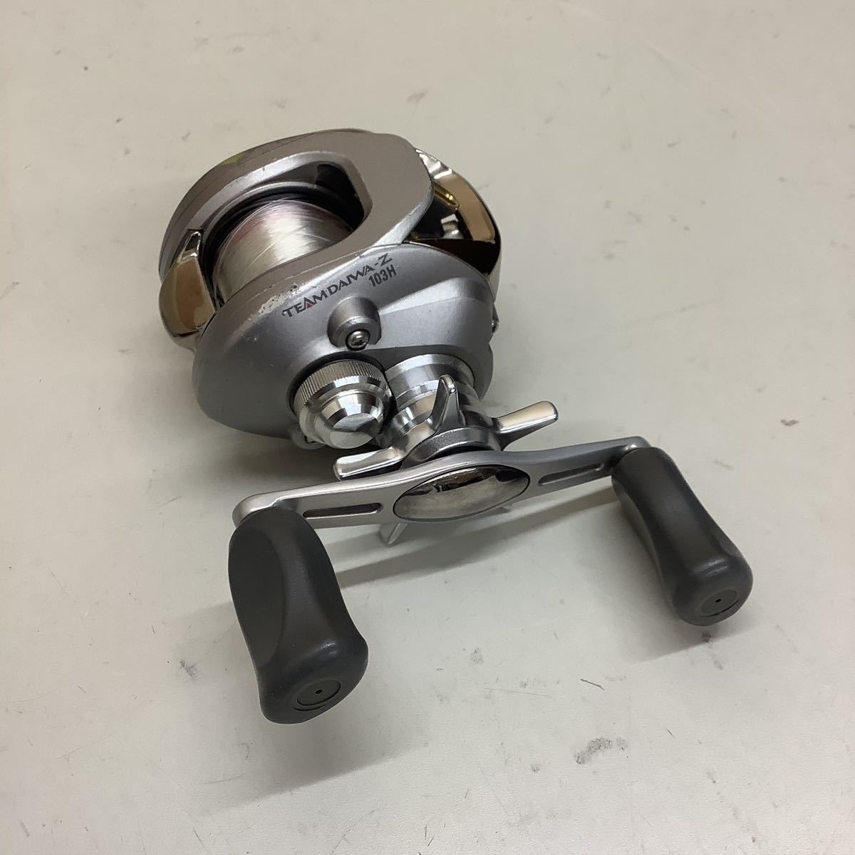 1円 Daiwa ダイワ ミリオネア GS-1000C オールドリール 釣具 BY450