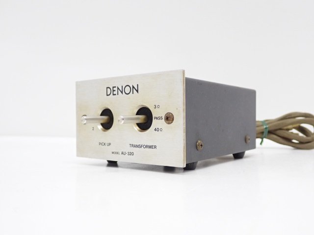 DENON AU-320 MC昇圧トランス デノン デンオン AU320 ♪ 67DF1-2 AU-320