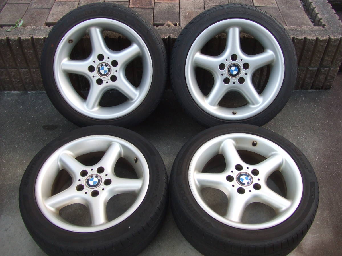 ☆ BMW E36 Z3 純正 17インチ アルミホイール 4本 7.5J X 17 +41 2本 