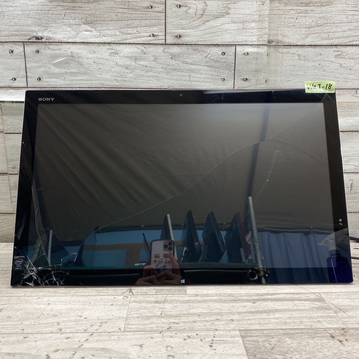 数量限定，定番 WaJ-18 激安 一体型モニタ SONY VAIO SVT212A14N Core i7 4500U メモリ 欠品 ジャンク 通電不可 液晶割れ(モニタ一体型)｜売買されたオークション情報、yahooの商品情報をアーカイブ公開 - オークファン ソニー