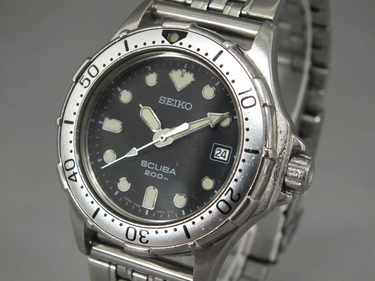 最安値，爆買い SEIKO セイコー 腕時計 クオーツ 7N35-6000 SCUBA スキューバ 稼働品(セイコー)｜売買されたオークション情報、yahooの商品情報をアーカイブ公開 - オークファン その他