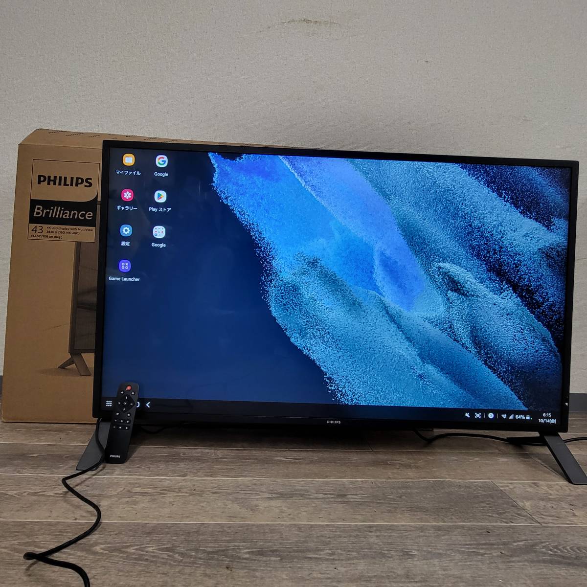 PHILIPS/フィリップス 438P1 MultiView 搭載 4K ウルトラ HD IPS 液晶 
