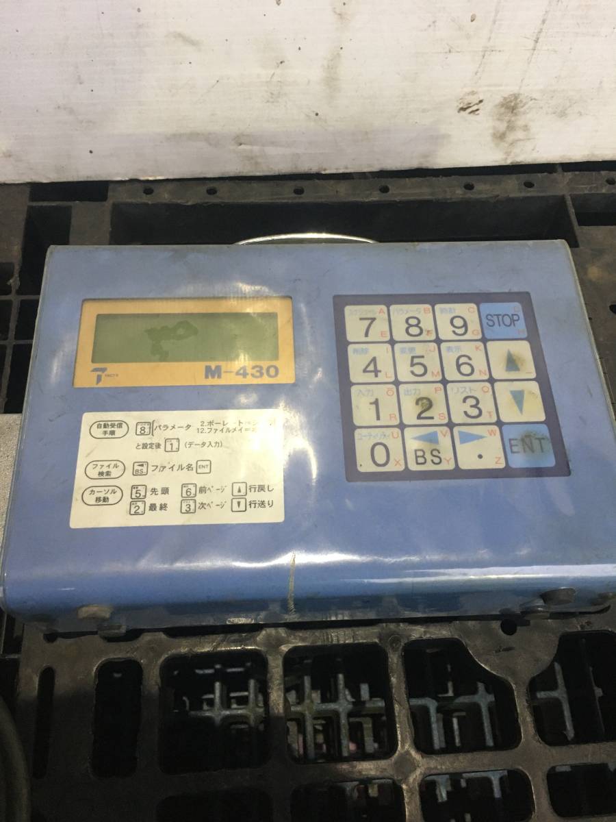 TACTX NCデーター入出力装置 M-430 - CFフラッシュ データーバンク