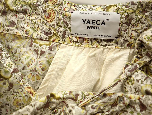 YAECA (ヤエカ) ⁄ WRITE LINEN SKIRT ギャザースカート LIBERTY GATHER