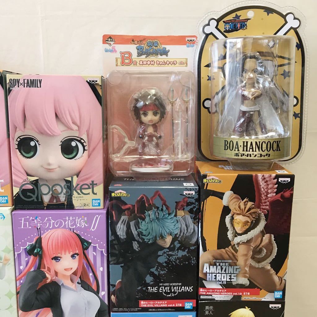 フィギュア まとめ売り ワンピース スパイファミリー 幽遊白書 Qposket 