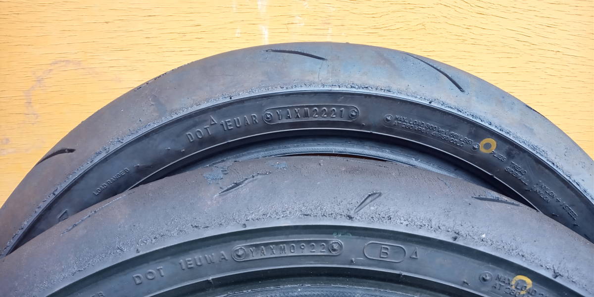 DUNLOP α13SP 110/70-17&150/60-17前後セット α-13 SP SPORTMAX F 150⁄