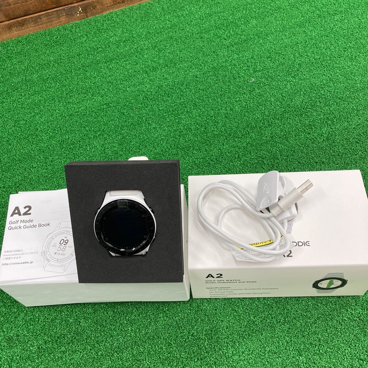 VOICE CADDIE A2 GPSナビ ホワイト A2 > ボイスキャディ 新品