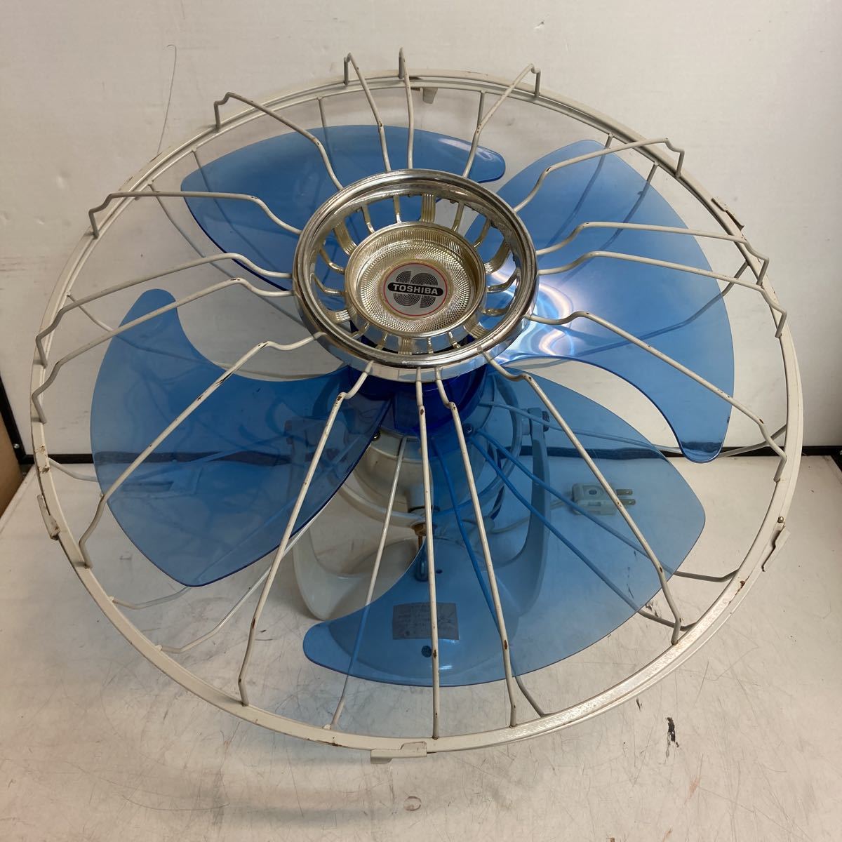 昭和レトロ TOSHIBA 東芝扇風機 CRYSTAL ZEPHYR MS 35Cm 動作品
