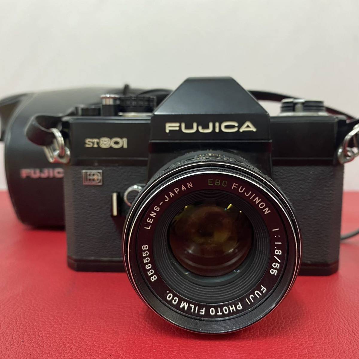 【完動品】FUJICA ST801/EBC FUJINON 55mm F1.8 FUJICA ST801 フィルムカメラ FUJINON 55mm f1.8 ◇A FUJICA ST801 EBC