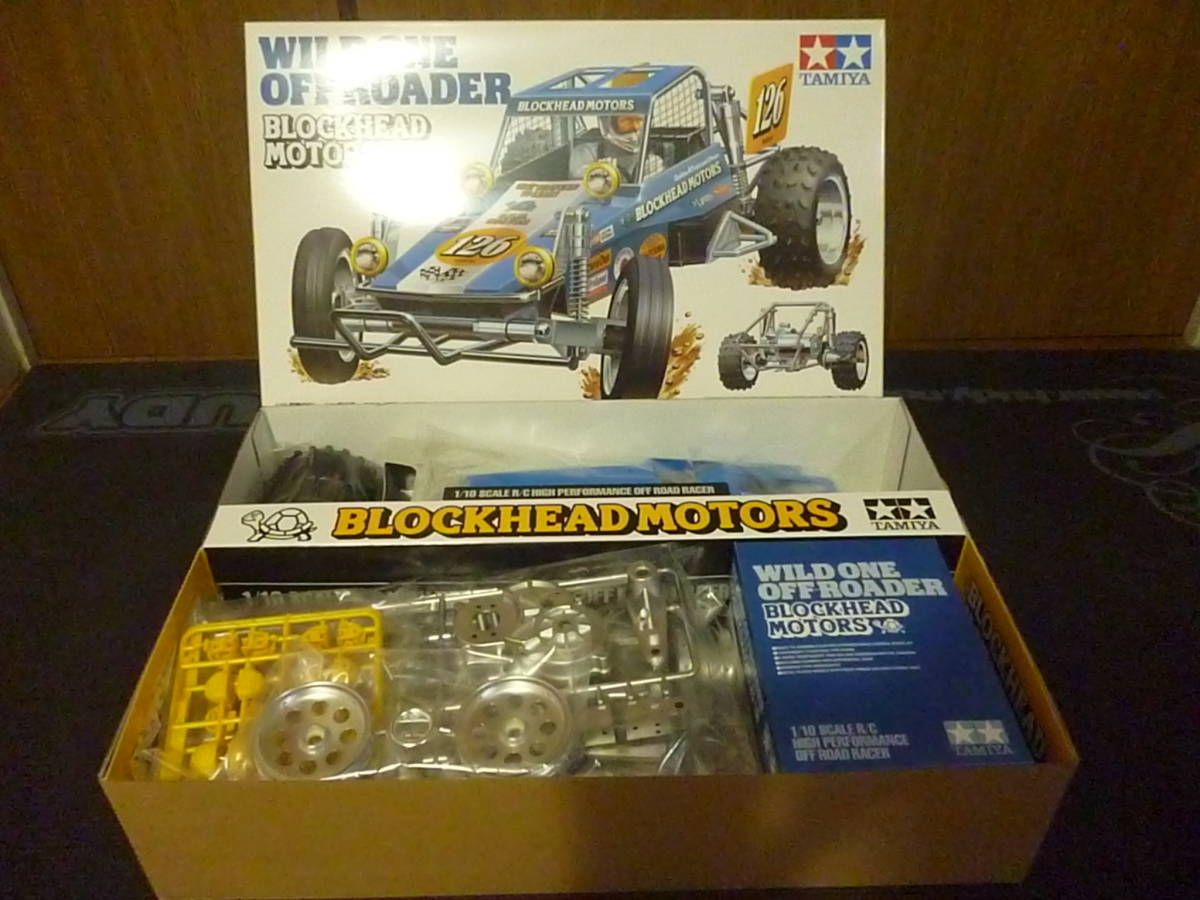 ☆タミヤ ワイルドワン オフローダー BLOCKHEAD MOTORS ブロックヘッド