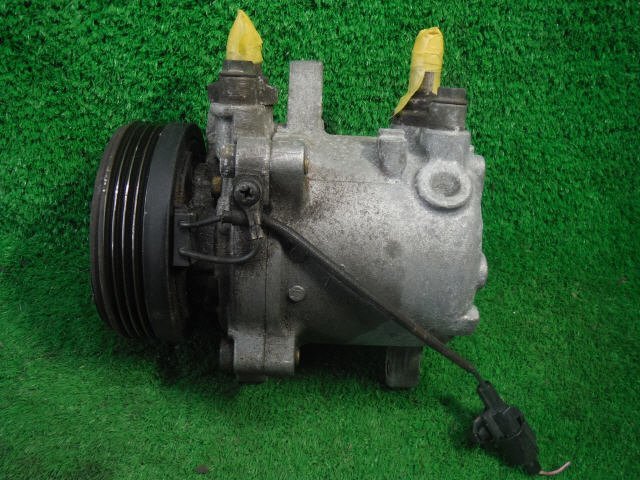 【杜の都仙台から】 H20年 アルト CBA-HA24S エアコンコンプレッサー [ZNo:04001562] 【送料　要確認】 アルト エアコンコンプレッサー HA24S 岡山県 美作市 -ha24sアルトエアコン