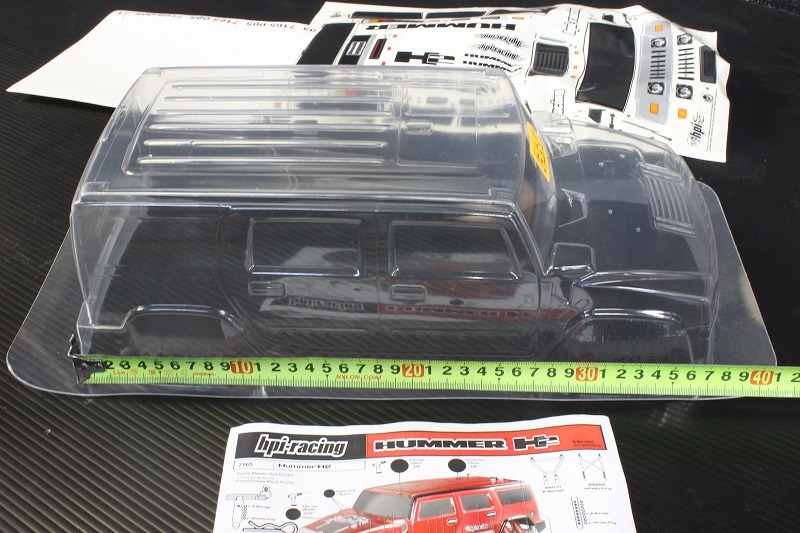 7165 hpi racing ハマー H2 ラジコンボディ サベージ SAVAGE HUMMER