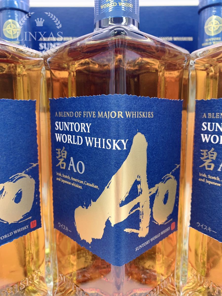 1円〜【未開栓】SUNTORY サントリー WHISKY AO 碧 ウイスキー 6本