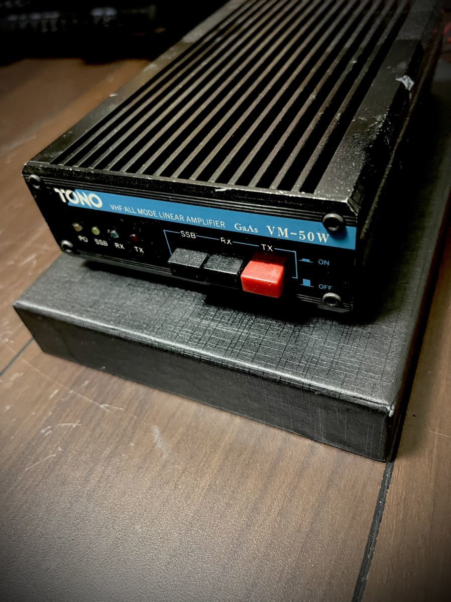 TONO VHF 144mhzリニアアンプ！50w！