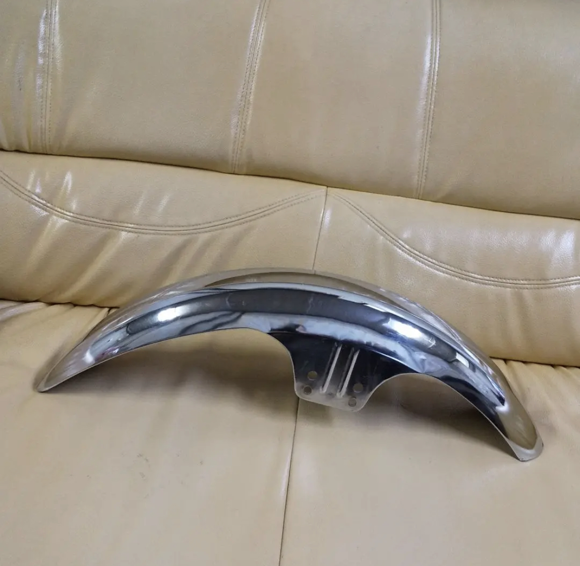 Kawasaki Z1/Z2/KZ用18インチ対応 ショート フロントフェンダー Z2 Z1