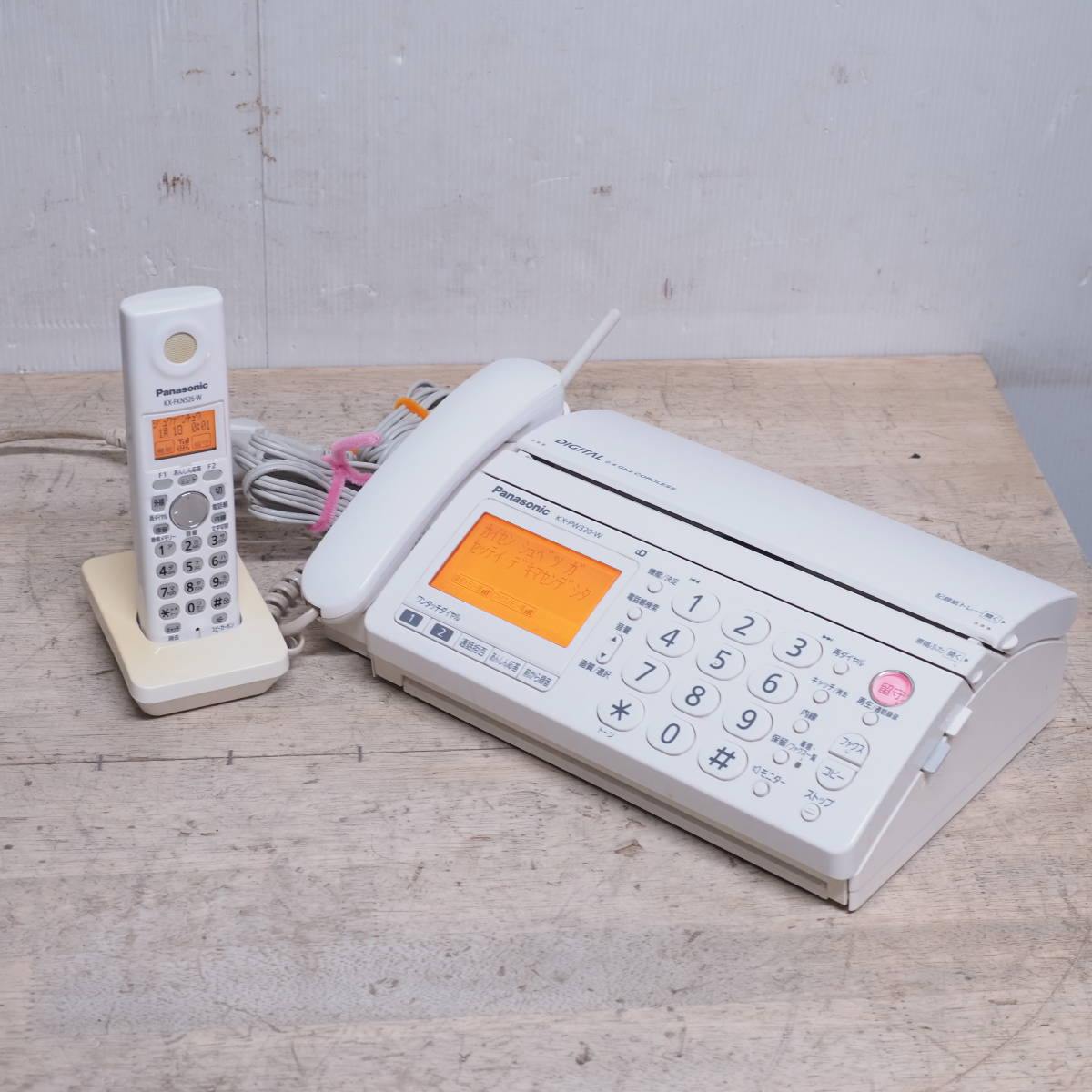 機 FAX付 Panasonic KX-PW320 おたっくす 子機付き Panasonic
