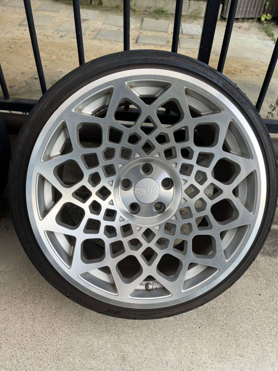 radi8 r8b12 9.5J+35 PCD100 18インチ 【公式通販】