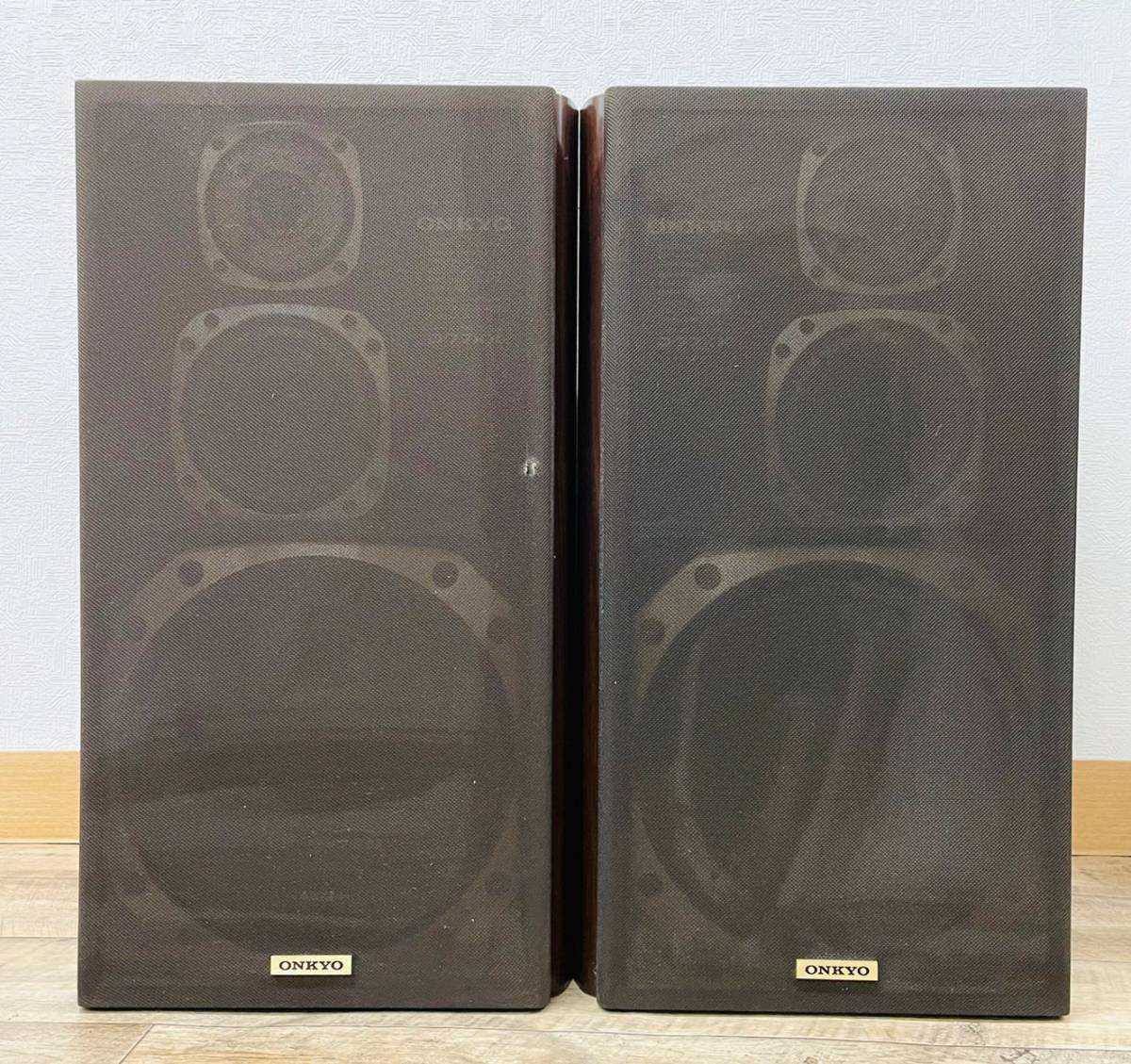 14381*2 直接引取歓迎!! ONKYO オンキョー D-77XX ペア スピーカー