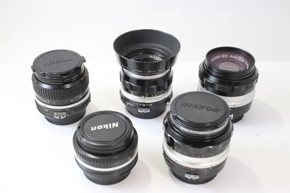50mm Nikon Auto F1.4 f1.4 Nikkor ニコン NIKKOR-S.C CAMERA