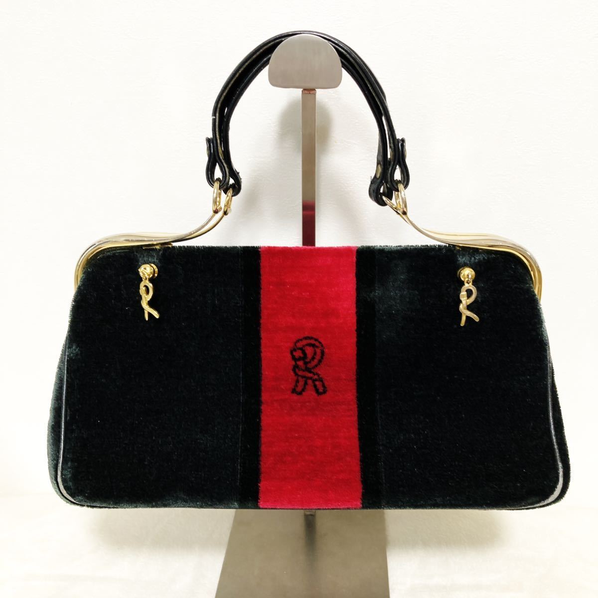☆1円スタート☆ 最高級 Roberta di Camerino ハンドバッグ バゴンギ 
