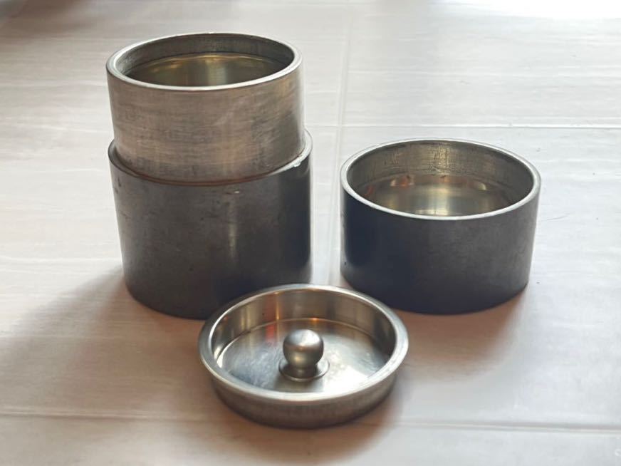 茶壷 古錫 煎茶道具 AH-076 古 夢工房鹿児島製造 高さ9.5