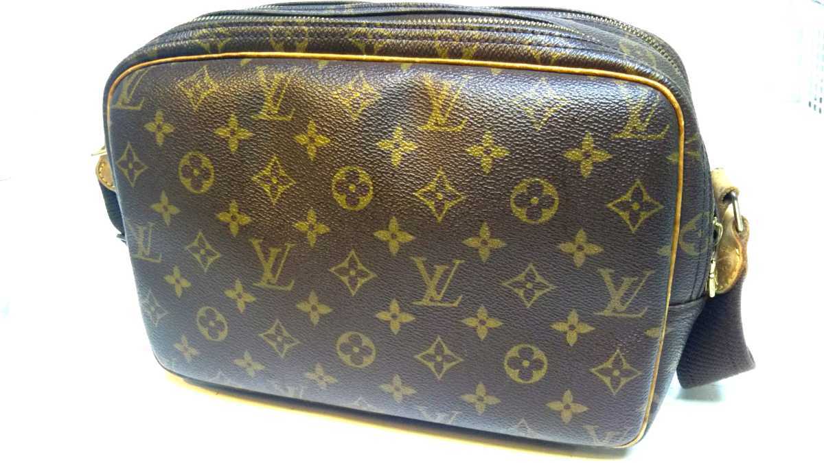 ルイヴィトン モノグラム リポーター 訳あり LOUIS VUITTON ルイ