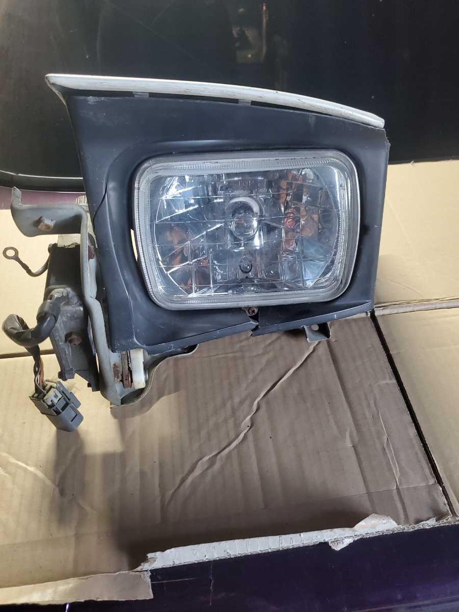 180sx 実働 リトラ 180sx 助手席側 ヘッドライト リトラクタブルヘッドライト リトラ 実働