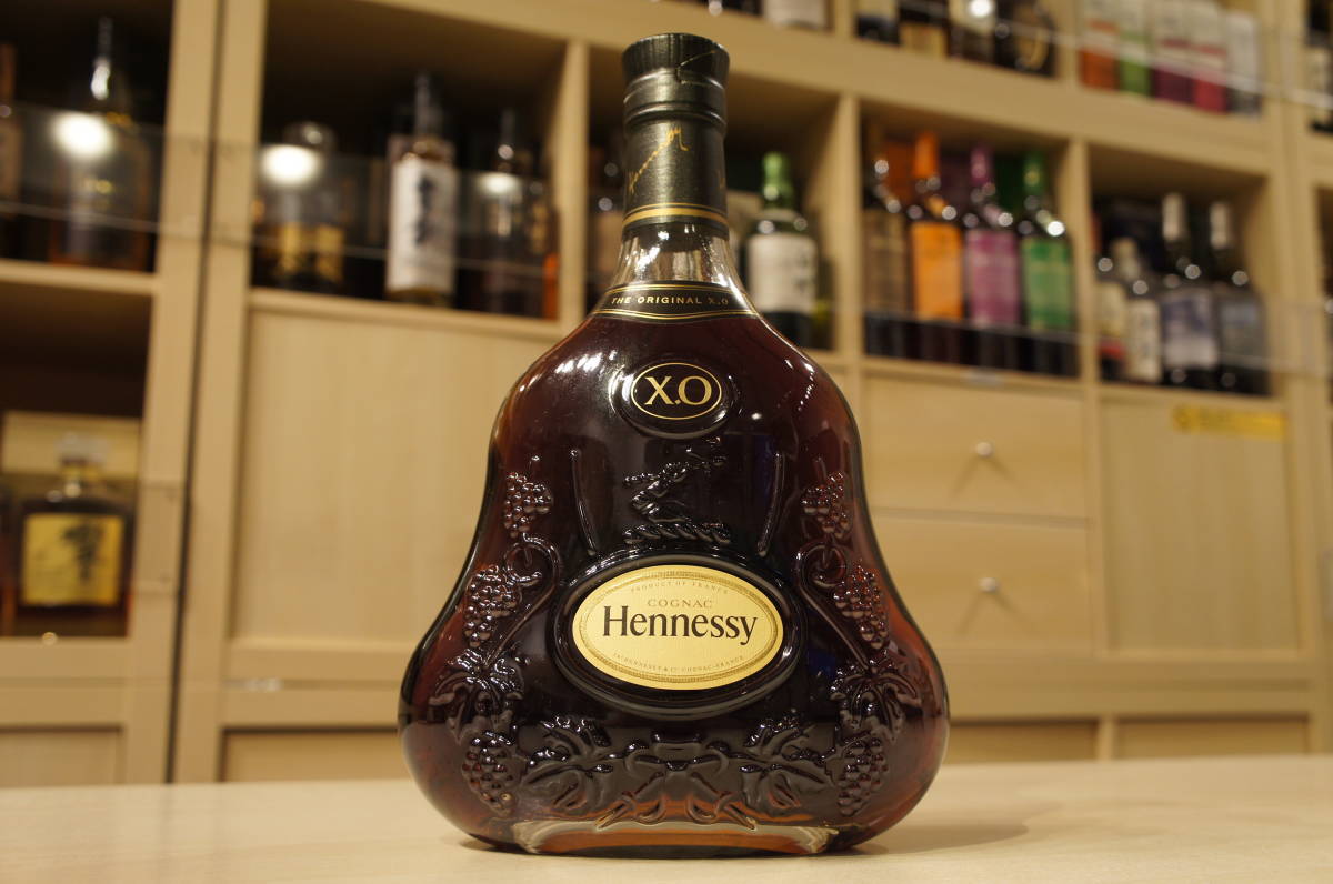 黒キャップ クリアボトル 700ml XO ヘネシー Hennessy（ヘネシー）XO