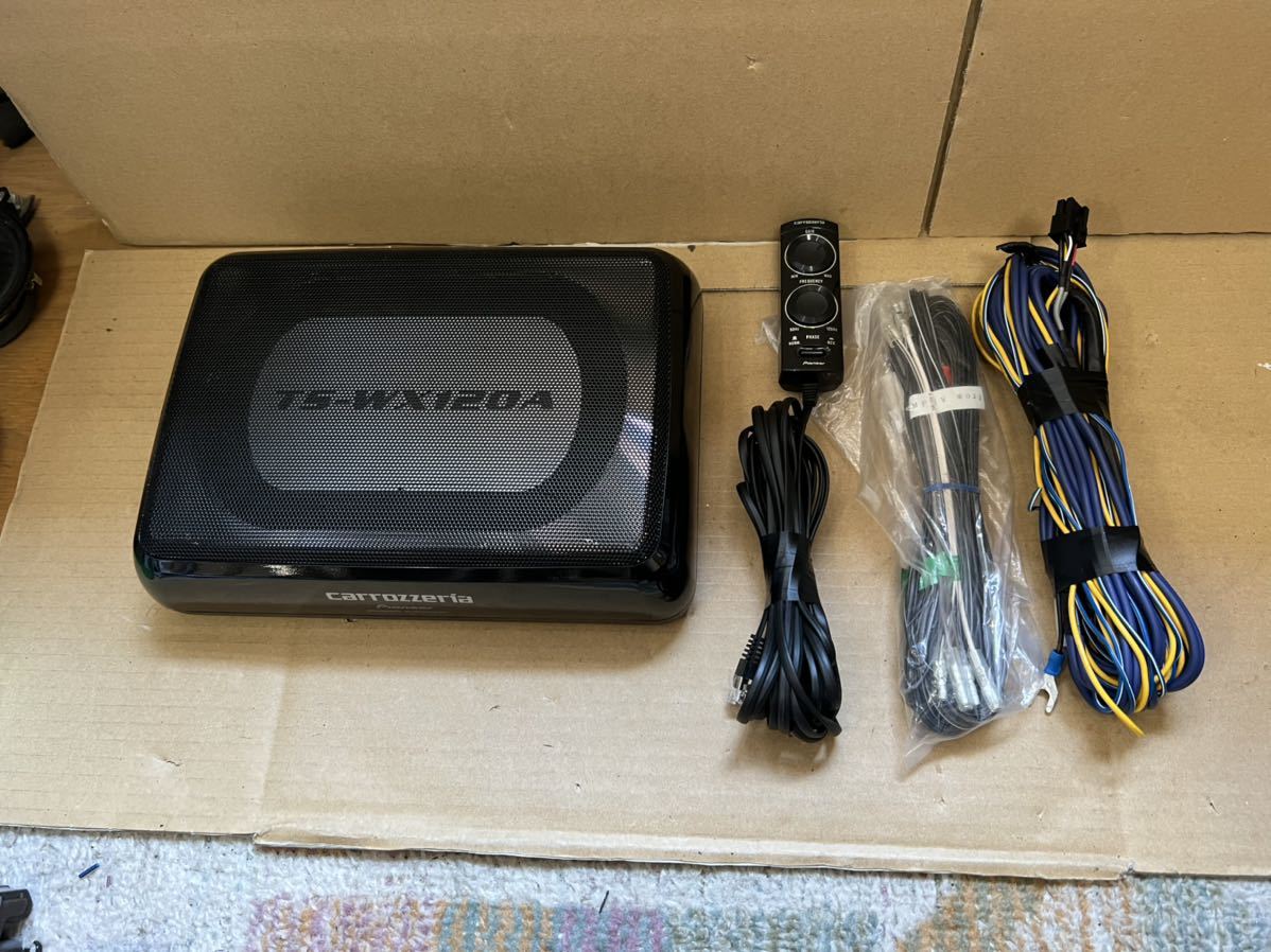 カロッツェリア carrozzeria サブウーファー ウーハー TS-WX120A サブ