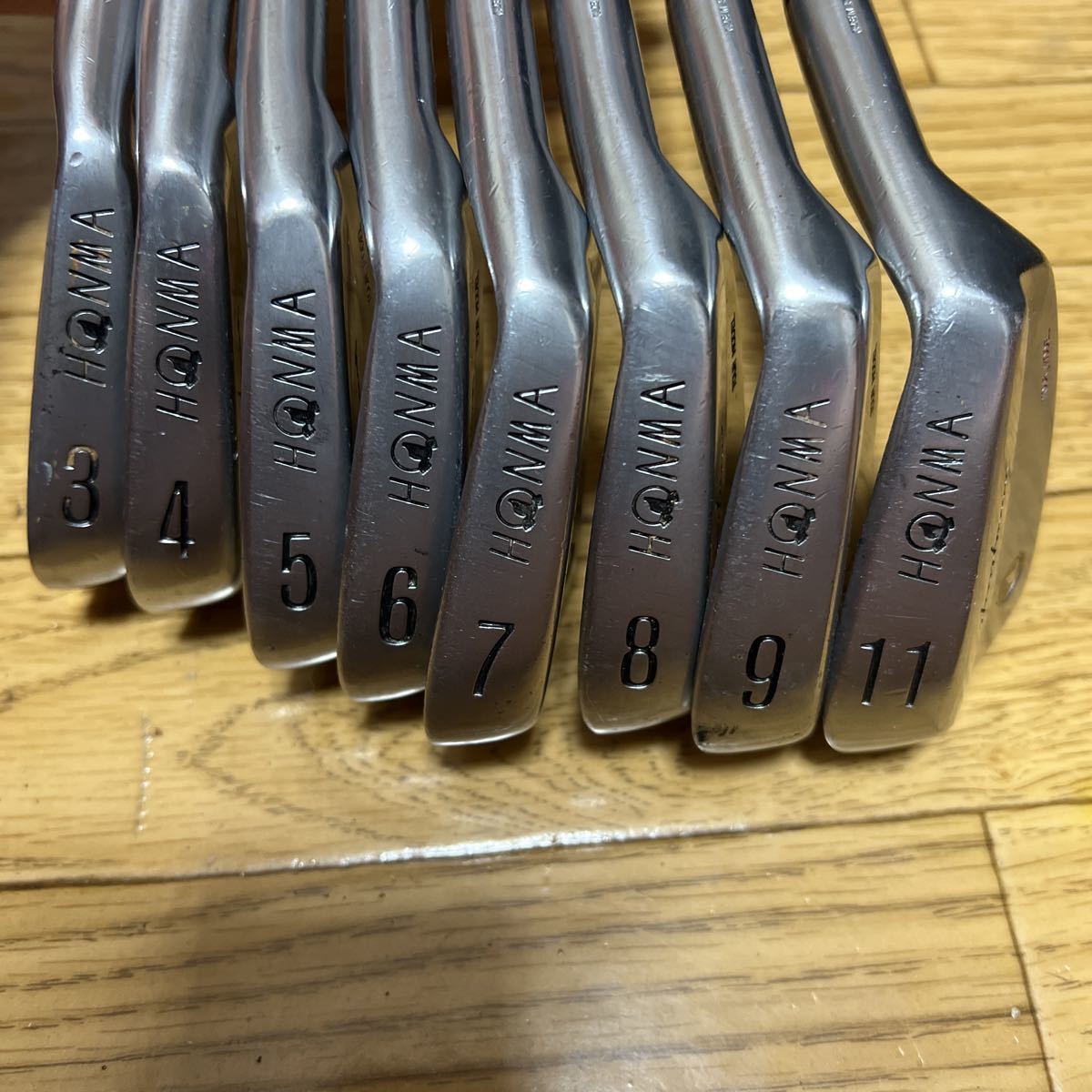 低価，送料無料 HONMA PP-727 アイアンセット3〜9 11(ホンマ)｜売買されたオークション情報、yahooの商品情報をアーカイブ公開 - オークファン 男性右きき用
