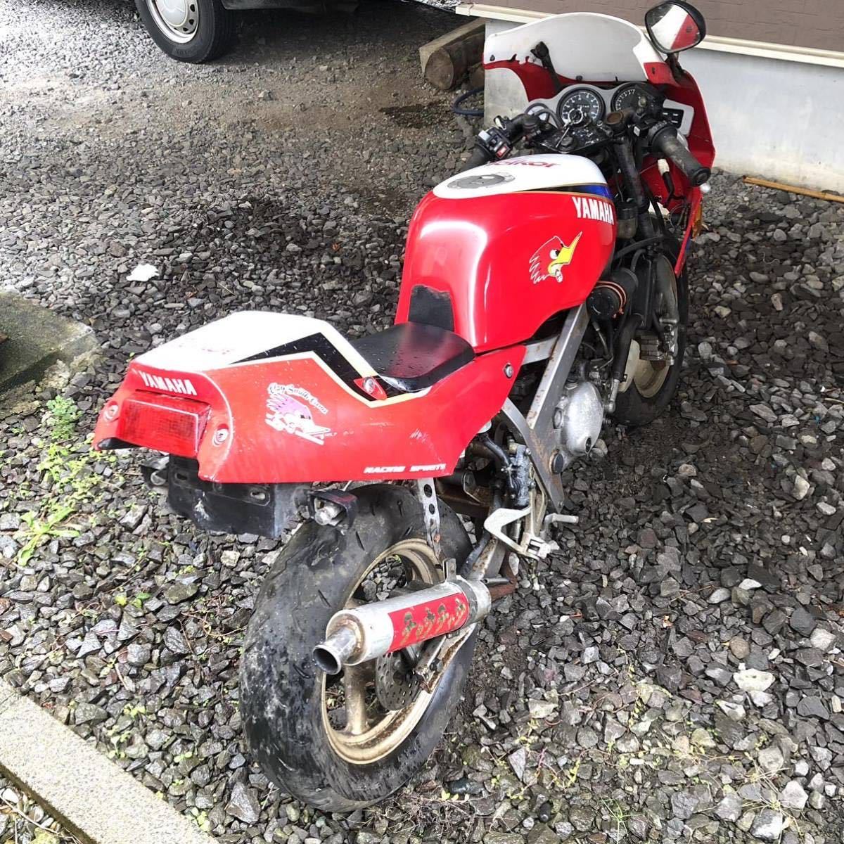 車庫保管 ヤマハ TZM50R 部品取り 50cc チャンバー レース仕様 20年