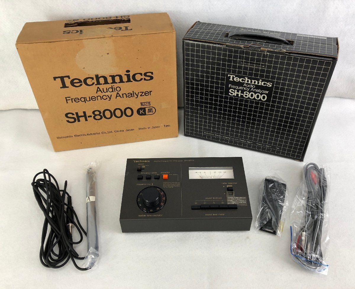 Technics SH-8000 オーディオフレケンシーアナライザー テクニクス