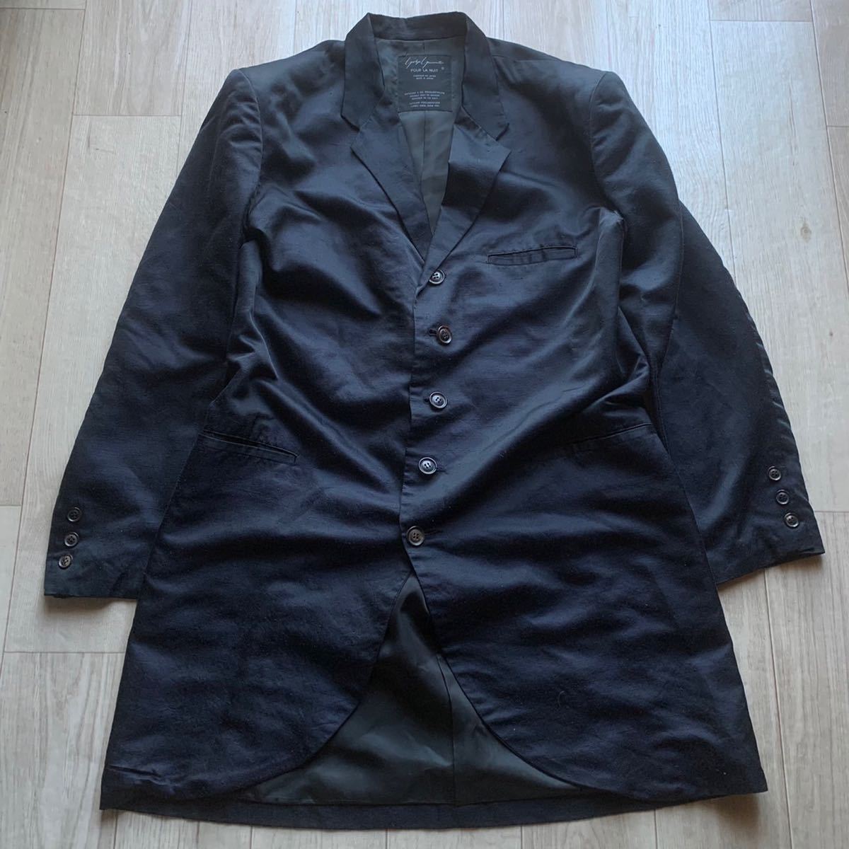 80s Yohji Yamamoto POUR LA NUIT ヨウジヤマモト テーラード 