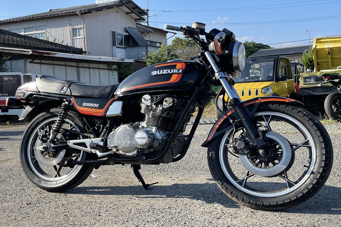 超激得，大得価 GS550E １円スタート 輸入新規 ノーマル キャブ車 クランキング確認済 レストアベース 部品取り 全国配送可能 福岡佐賀(401cc-750cc)｜売買されたオークション情報、yahooの商品情報をアーカイブ 401cc-750cc