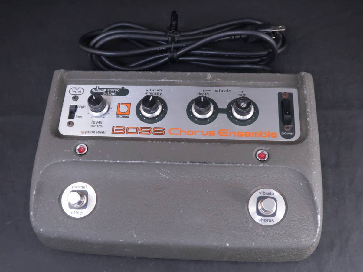  BOSS CE-1 コーラスアンサンブル ChorusEnsemble エフェクター(コーラス)｜売買されたオークション情報、yahooの商品情報をアーカイブ公開 - オークファン エフェクター