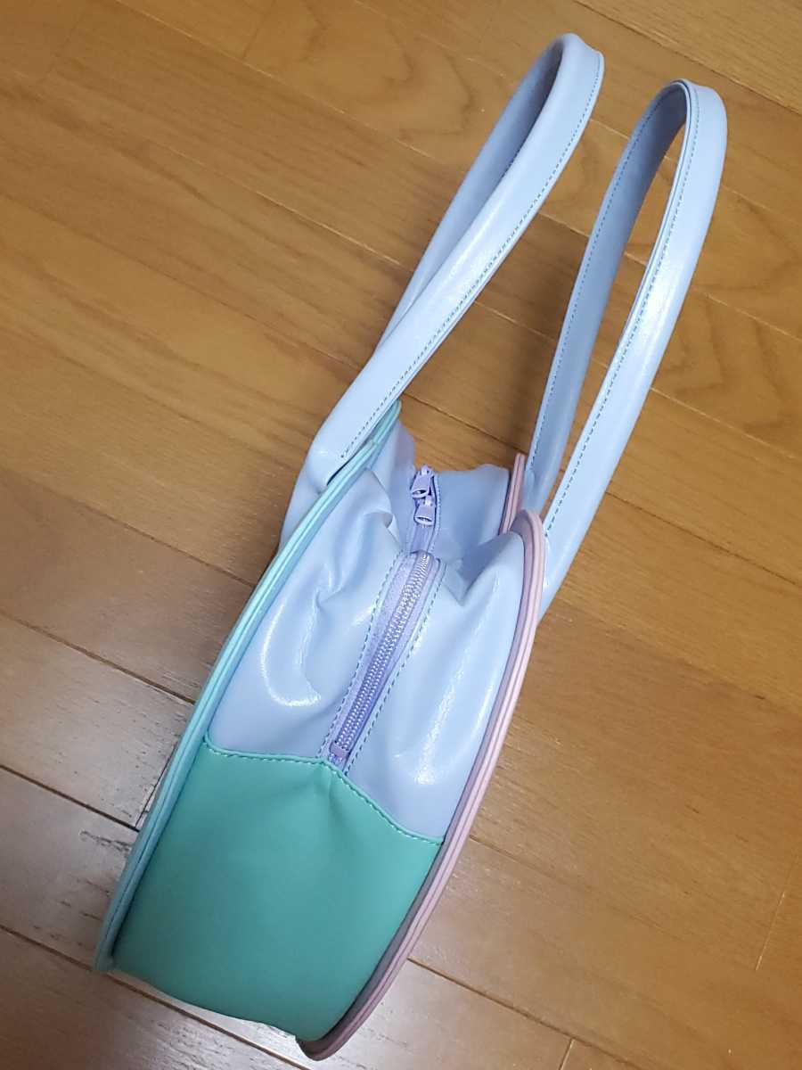 状態良好】MILK ミルク ハートBag ハートバッグ マルチカラー ピンク 