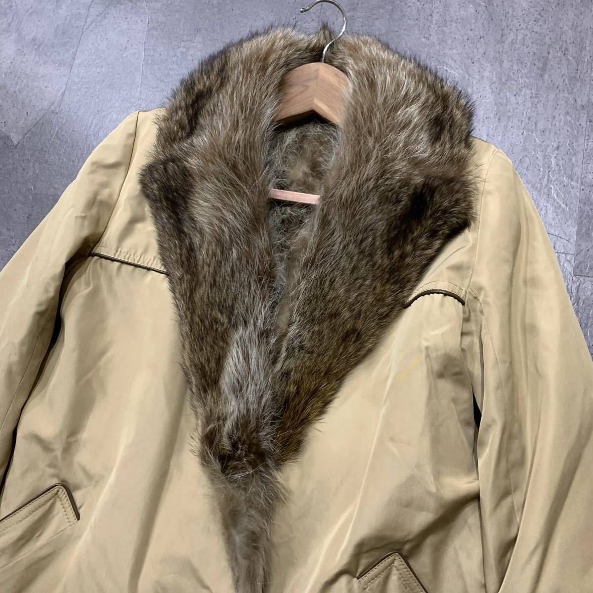 希少 美品 CELINE セリーヌ フィービー期 上質 ファーコート CELINE